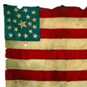 Early Antique American flag