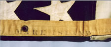 13 STARS, U.S. NAVY SMALL BOAT ENSIGN, MARE ISLAND, CALIFORNIA, 1915