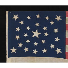 27 STARS, AN EXTREMELY RARE STAR COUNT REFLECTING FLORIDA STATEHOOD, OFFICIAL FOR ONLY ONE YEAR, 1845-46