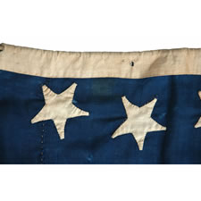 30 STARS, WISCONSIN STATEHOOD, 1848-1850, A PRE-CIVIL WAR EXAMPLE WITH WONDERFUL GRAPHIC FEATURES