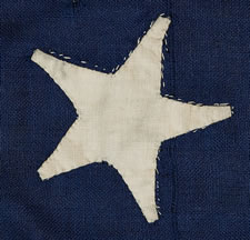 30 STARS, WISCONSIN STATEHOOD, 1848-1850, A PRE-CIVIL WAR EXAMPLE WITH WONDERFUL GRAPHIC FEATURES