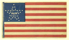 34 STAR PATRIOTIC COVER [ENVELOPE] WITH A "GREAT STAR" AROUND THE WORD "UNION"