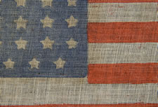 34 STARS, 1861-63, CIVIL WAR PERIOD, "GLOBAL ROWS" DESIGN