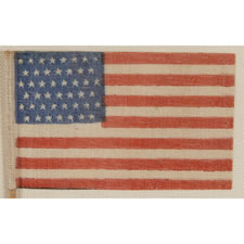 45 STARS, 1896-1907, UTAH STATEHOOD, SPANISH-AMERICAN WAR-ERA