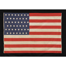 45 UPSIDE-DOWN STARS, 1896-1907, UTAH STATEHOOD, SPANISH-AMERICAN WAR ERA