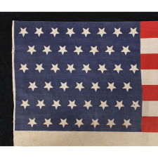 45 UPSIDE-DOWN STARS, 1896-1907, UTAH STATEHOOD, SPANISH-AMERICAN WAR ERA