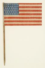 45 UPSIDE-DOWN STARS, 1896-1907, UTAH STATEHOOD, SPANISH-AMERICAN WAR ERA