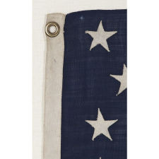 46 STARS ON A FLAG IN A SMALL SCALE FOR THE PERIOD, 1907-1912, OKLAHOMA STATEHOOD