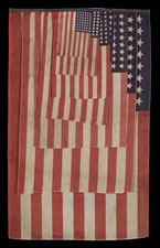 48 STAR PARADE FLAG SALESMAN'S SAMPLE, CA 1912-1930