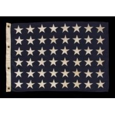 48 STAR U.S. NAVY JACK, WWI - WWII ERA (1917-1945)