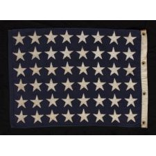 48 STAR U.S. NAVY JACK, WWI - WWII ERA (1917-1945)