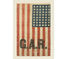 48 STARS, UNION ARMY VETERANS OVERPRINT