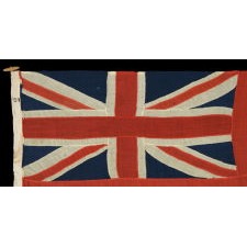 BRITISH RED ENSIGN, ENTIRELY HAND-SEWN, ca 1880-1920’s