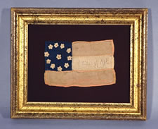 CONFEDERATE 1ST NATIONAL BIBLE FLAG, POSSIBLE SOUTH CAROLINA ASSOCIATION