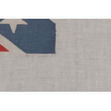 CONFEDERATE PARADE FLAG IN THE THIRD NATIONAL CONFEDERATE FORMAT, REUNION ERA, CA 1920-1940