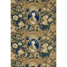 EARLY YARD GOODS TEXTILE MEMORIALIZING GEORGE WASHINGTON, CIRCA 1824-1830