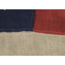 AN EXCEPTIONAL, PRE-CIVIL WAR, 13 STAR FLAG WITH A BEAUTIFUL MEDALLION CONFIGURATION OF STARS THAT IS UNIQUE AMONG ITS KNOWN EARLY COUNTERPARTS, 1830-1850