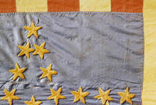 Fantastic 35 Star American Flag -- Great Star Configuration -- Denison Family