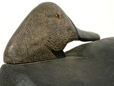 LARGE SCALE CANVASBACK DECOYS BY ALVIN HAIGE, SAGINAW, MI, 1920-40