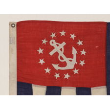 POWER SQUADRONS ENSIGN, MADE BY ANNIN IN NEW YORK CITY, 1914-1920’s