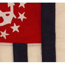 POWER SQUADRONS ENSIGN, MADE BY ANNIN IN NEW YORK CITY or NEW JERSEY, circa 1914-WWII ERA