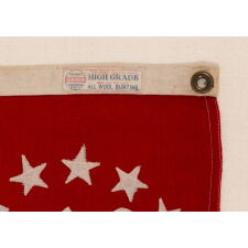 POWER SQUADRONS ENSIGN, MADE BY ANNIN IN NEW YORK CITY or NEW JERSEY, circa 1914-WWII ERA