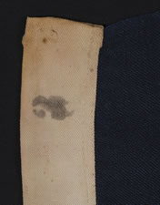 RARE ANTIQUE AMERICAN FLAG WITH 13 STARS IN THE 3rd MARYLAND PATTERN, MADE IN THE CIVIL WAR ERA, WITH THE SMALLEST HAND-APPLIQUED STARS THAT I HAVE EVER SEEN ON A WOOL EXAMPLE OF THE 19TH CENTURY