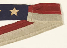 U.S. NAVY COMMISSIONING PENNANT, ca WWI-WWII (1917-1945)