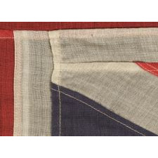 UNION JACK IN A NICE SMALL SCALE, MADE BY WELL KNOWN SCYCO IN TORONTO, ONTARIO, CANADA, 1910-20's