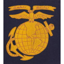 UNITED STATES MARINE CORPS PENNANT, circa 1914-1920’s