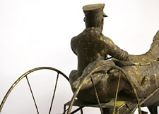 THE VERY BEST OF THE HARNESS HORSE  WEATHERVANES - ST. JULIAN by FISKE, NYC