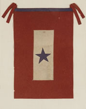 WWI (1917-1918) SON-IN-SERVICE WINDOW BANNER