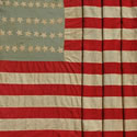 Early American cotton flag