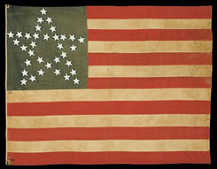 antique flag, american