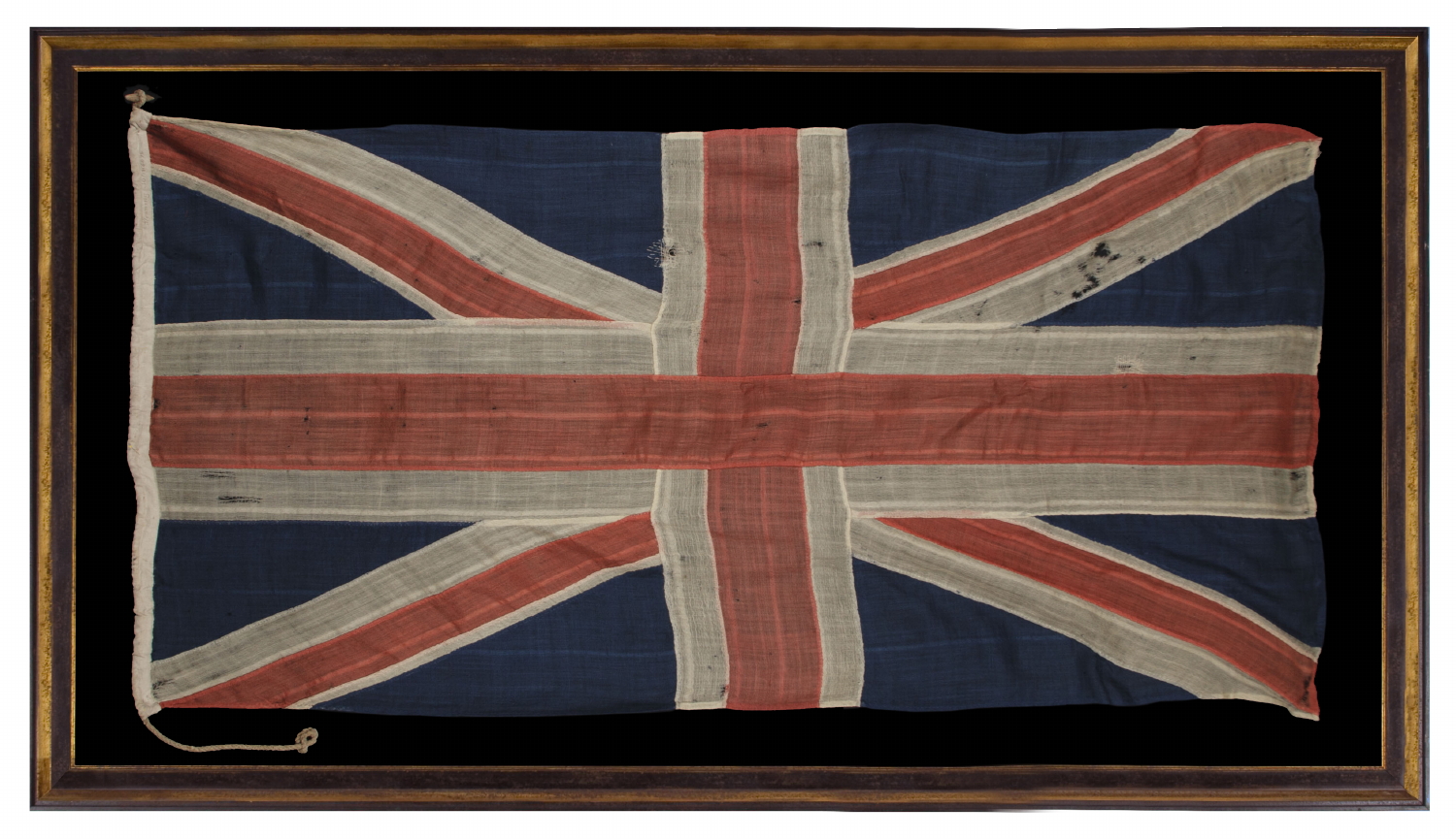 ONE OF THE THREE EARLIEST BRITISH UNION JACKS THAT I HAVE ENCOUNTERED IN PRIVATE HANDS, 1801-1835