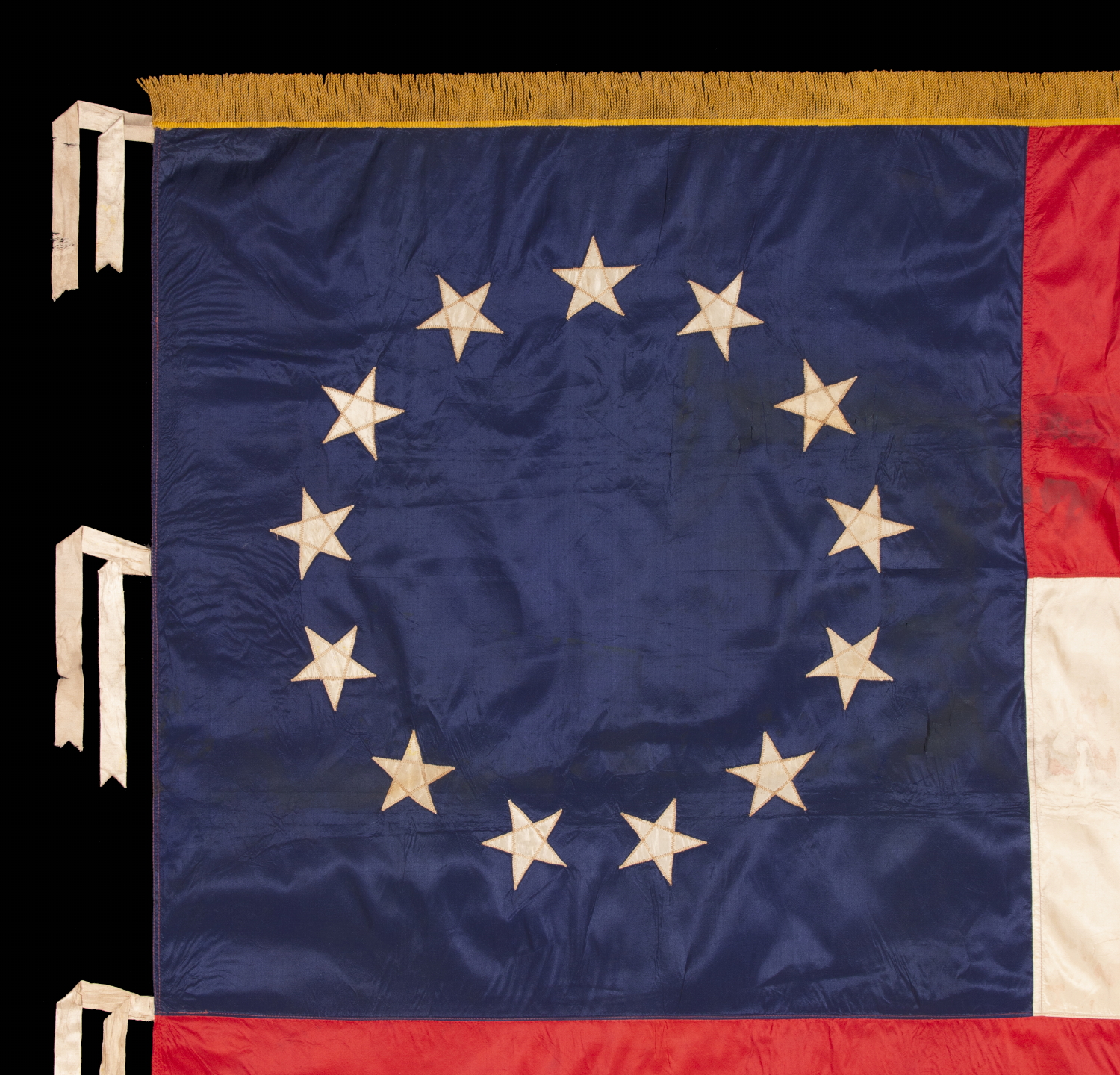 thumbnail image 2 of 1st National Confederate 7 Star Flag | Printed Polyester | Historical Reenactment 2 of 5