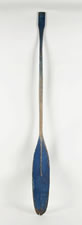 NATIVE AMERICAN BARGE CANOE PADDLE, MADE BY THE PENOBSCOT INDIANS IN MAINE FOR THE HUDSON BAY COMPANY, CA 1860
