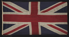 BRITISH UNION JACK IN A BOLD, LARGE SCALE, 1895-1945