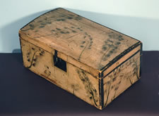 RUFUS PORTER-ATTRIBUTED, DOME-TOP BOX