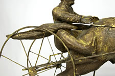 THE VERY BEST OF THE HARNESS HORSE  WEATHERVANES - ST. JULIAN by FISKE, NYC