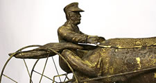 THE VERY BEST OF THE HARNESS HORSE  WEATHERVANES - ST. JULIAN by FISKE, NYC