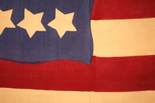 26 STARS, the EARLIEST KNOWN STAR COUNT for PRINTED FLAGS, 1837-1846, MICHIGAN