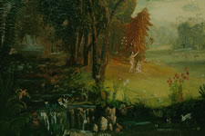 AFTER THOMAS COLE, A COPY OF HIS WORK, ENTITLED:  "ADAM & EVE IN THE GARDEN OF EDEN"