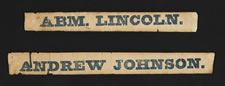31 STARS IN A RARE PENTAGON MEDALLION, MADE FOR THE 1860 CAMPAIGN OF JOHN BELL & EDWARD EVERETT, RECYCLED FOR THE 1864 CAMPAIGN OF LINCOLN & JOHNSON