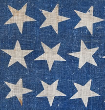 38 STARS, 1876-1889,  SIGNED "WILLIAMS" ON THE REVERSE, COLORADO STATEHOOD
