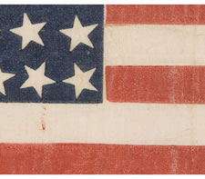 38 STARS, COLORADO STATEHOOD, 1876-1889, SCATTERED STAR POSITIONING