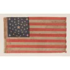 38 STARS IN A "SUMMER SKY" MEDALLION, A RARE EXAMPLE, COLORADO STATEHOOD, 1876-1889