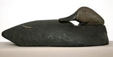 LARGE SCALE CANVASBACK DECOYS BY ALVIN HAIGE, SAGINAW, MI, 1920-40