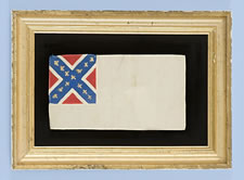 VERY RARE CONFEDERATE BIBLE FLAG IN THE 2nd NATIONAL (STAINLESS BANNER) FORMAT