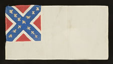 VERY RARE CONFEDERATE BIBLE FLAG IN THE 2nd NATIONAL (STAINLESS BANNER) FORMAT
